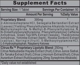 HI-TECH PHARMACEUTICALS – LIPODRENE XTREME 90 tabs Hi-Tech Pharmaceuticals